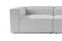 Atelier Del Sofa Sofá Esquinero Gris Lino 297 cm x 190 cm